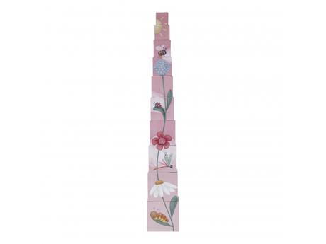 Little dutch kocky komín 10 ks kvety a motýle, 