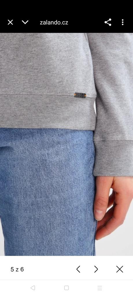 Hugo boss orange jednoduchá mikina s, hugo boss,s