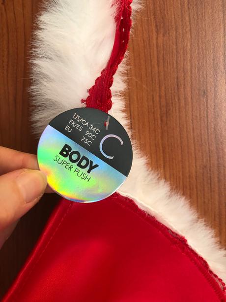 Nové červené sexy čipkované push-up body, 75 c, new yorker,75c