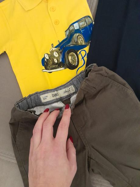 Polokošele znackove 2-3 roky +krátke nohavice chin, 86–98