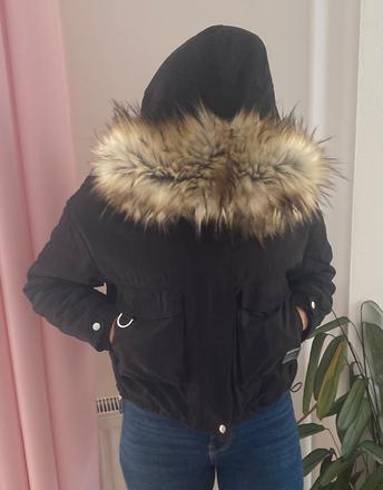 Bundička na zimu, bershka,s