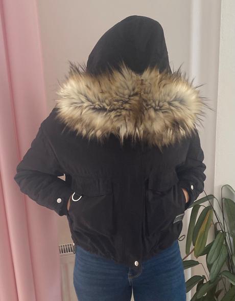 Bundička na zimu, bershka,s