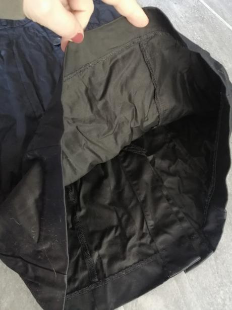 Čierne ľahké šaty ham v36 bavlna s elastanom, h&m,36