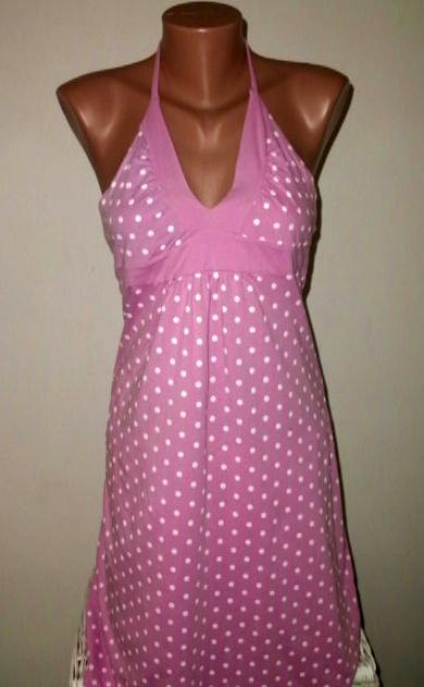 Trendy bodkované šatičky - veľ. s-m, terranova,s