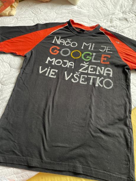 2tričká načo mi je google,majster sveta v gaučingu, xl