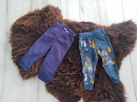 2x detské tepláky, 92