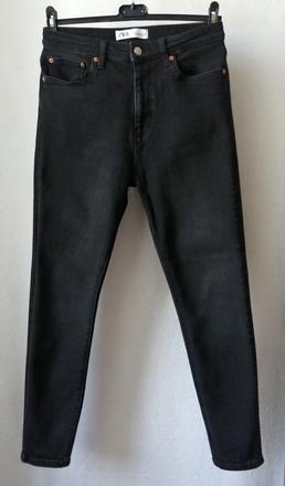 Zara pohodlné elastické rifle, zara,38