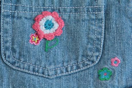 Nové riflové šatky + tričko, knot so bad, belgicko, 80