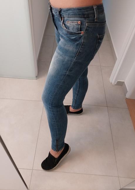 Gina tricot rifle so zipsami xs, gina,xs