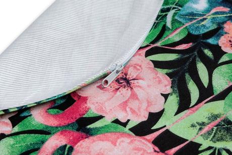 Sensillo obliečka na vankúš na dojčenie plameniaky,