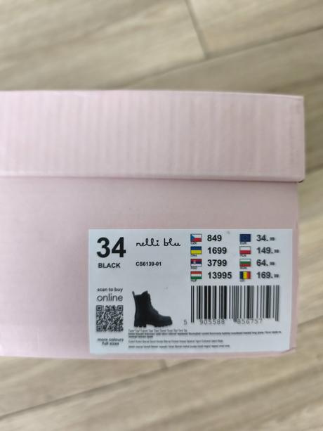 Dievčenské topánky, nelli blu,34