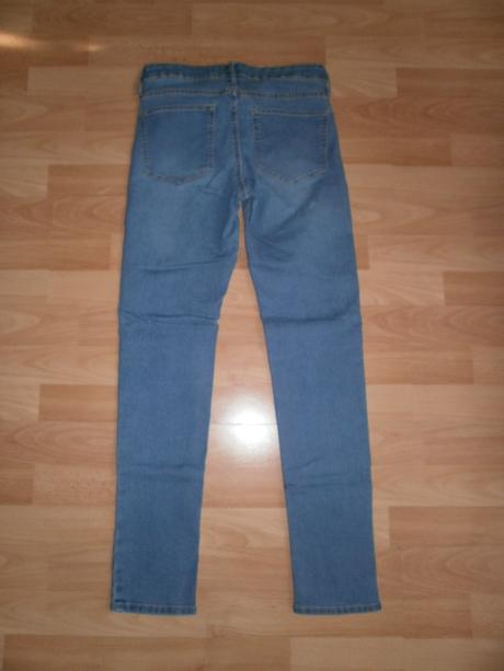 Skinny tenké elastické rifle xs/34, h&m,34