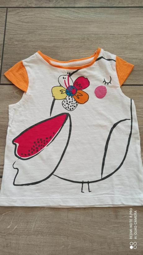 Tričko nenosené 86, nutmeg,86