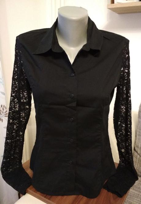 Čierna blúzka, xs