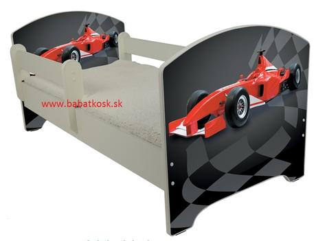 Detská posteľ 140 x 70 + matrac grátis, šírka (cm): 70,dĺžka (cm): 140