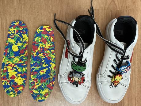 Tenisky marvel avengers v. 35/36 + ortoped. vložky, marvel,35