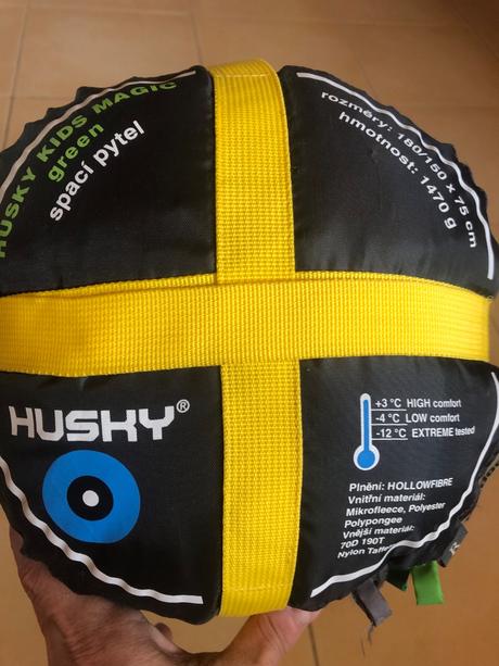 Spacák detský -12c, husky