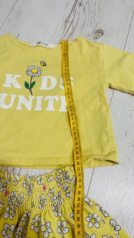 Suprava sukňa a top 98/104, h&m,98