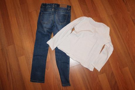 Rilfe a tričko, zara,110