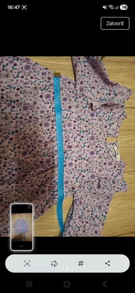 Kvetinové šaty, sinsay,110