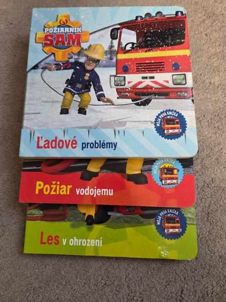 Knihy požiarnik sam, 