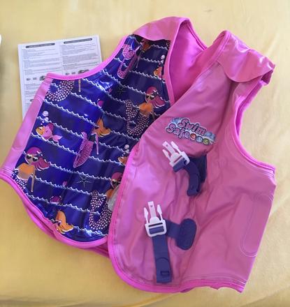 Vesta na plavanie pre deti,