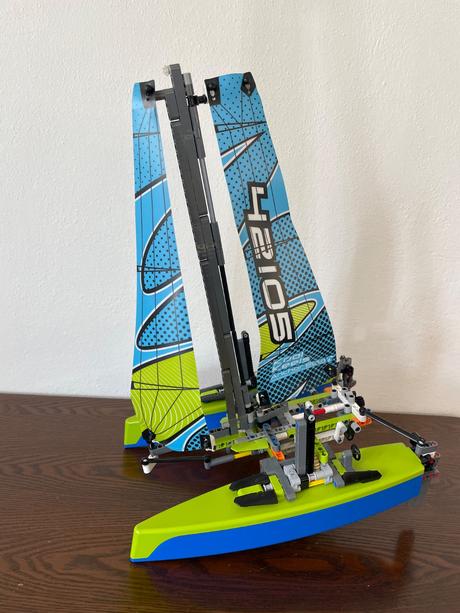 Lego technic catamaran,