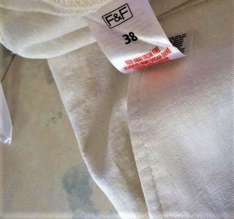 Ľanové šortky, f&f,38