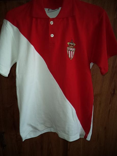 Monaco bielo červené tričko, l