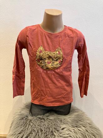 Dievčenské tričko s flitrami (116), sinsay,116