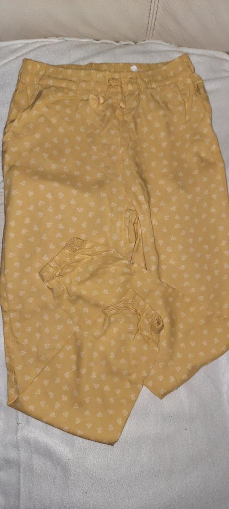 Letne nohavice, h&m,140