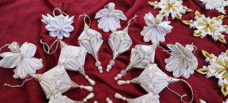 Saténový anjel - symbol sviatočnej krásy, 