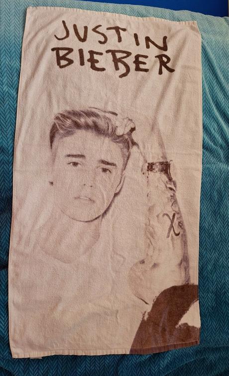 Plážová osuška justin bieber,