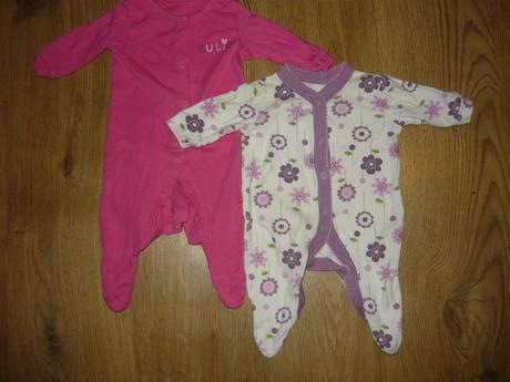 Kvalitné dupačky viac kusov -50/56, george,50