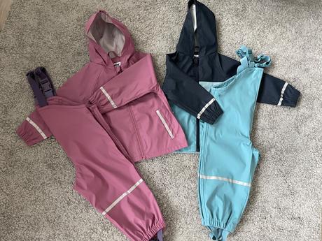 Komplet do dažďa 2x pogumovaný nezateplený 86/92, 92