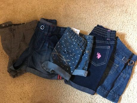 Balík mix pre dievčatko kus od 2 eur len seriózne, 122–134