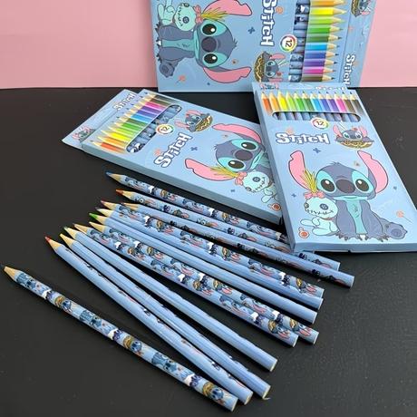 Pastelky 12ks lilo a stitch - skladom, obx-2,