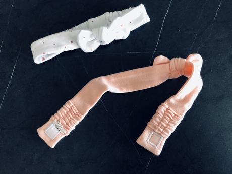 Čelenky h&m na suchý zips s gumičkou, h&m