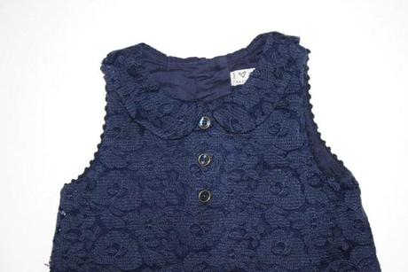 Celo-čipkované šaty next 4 - 5 r.a, next,110