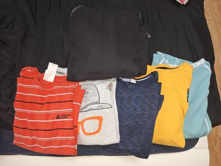 Balíček mikina + 5ks tričiek, 140–152