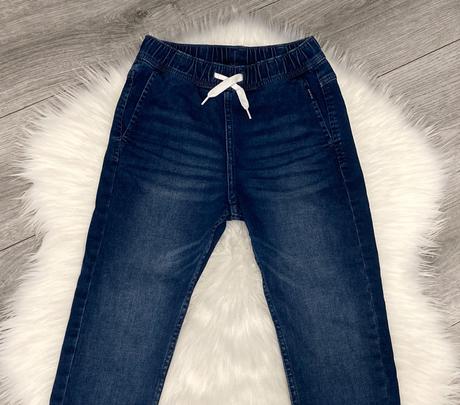 H&m zateplené rifle veľ. 128, h&m,128