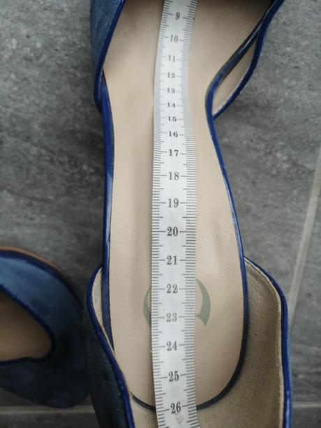 Modré baťa sandále retro, koža, v40, vd 26 cm, baťa,40