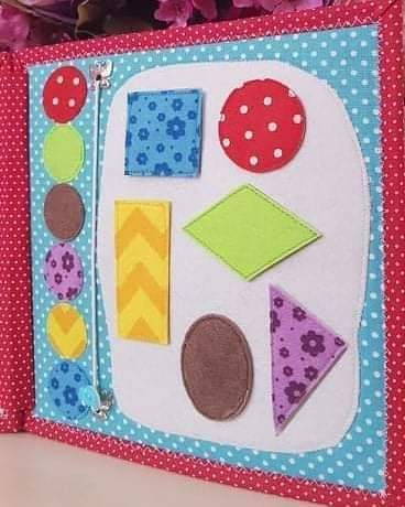 Quiet book zvieratká v zime,