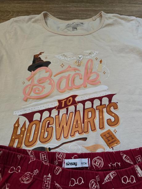 Pyžamo č.140 harry potter, sinsay,140