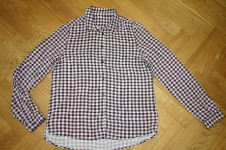 Károvaná košeľa 146/152, h&m,146