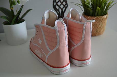 Ružové vysoké tenisky american eagle, american eagle,37