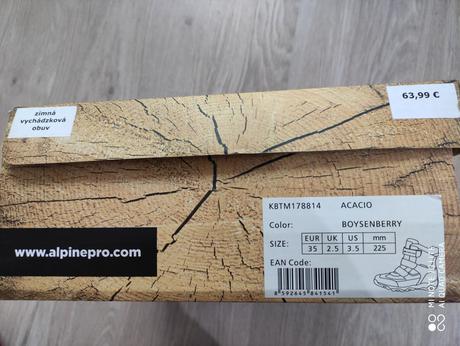 Zimná obuv, alpine pro,35