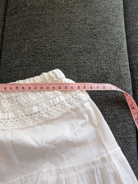 Biela letná sukňa 38, esmara,38