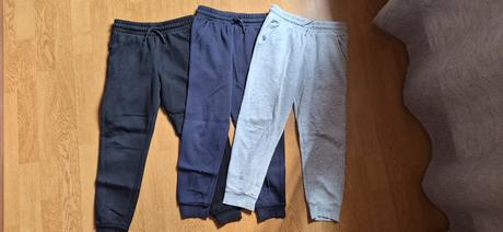 3x zateplene teplaky, f&f,128