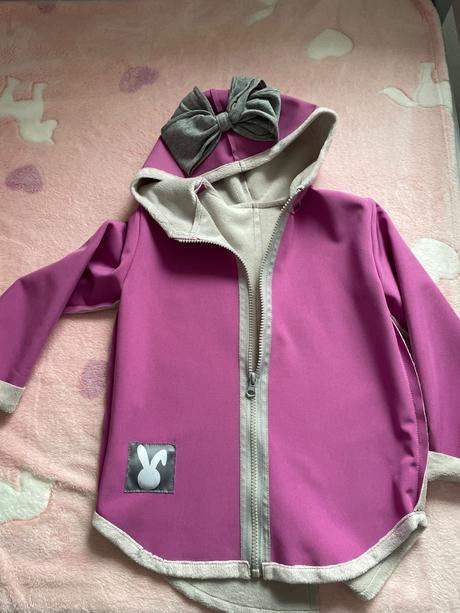 Softshelovy kabatik, funny bunny,98